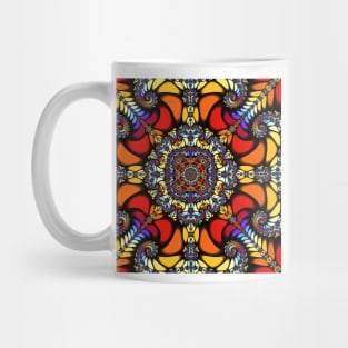 colorful kaleidoscope Mug